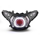 001 Headlight Honda Cbr250R 2011 2012 2013 Angel Halo Eyes Hid Lightings Red Demon